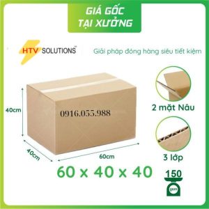 Thùng carton 60x40x40