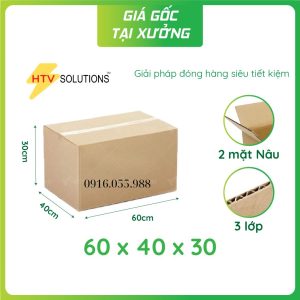 Thùng carton 60x40x30